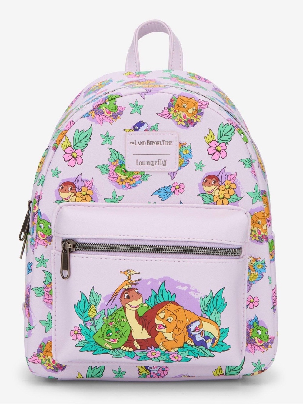 New Loungefly The Land Before Time Dinosaurs Floral Mini Backpack